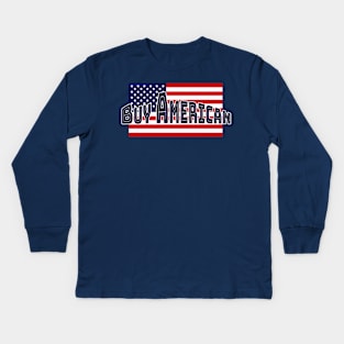 Buy American Kids Long Sleeve T-Shirt